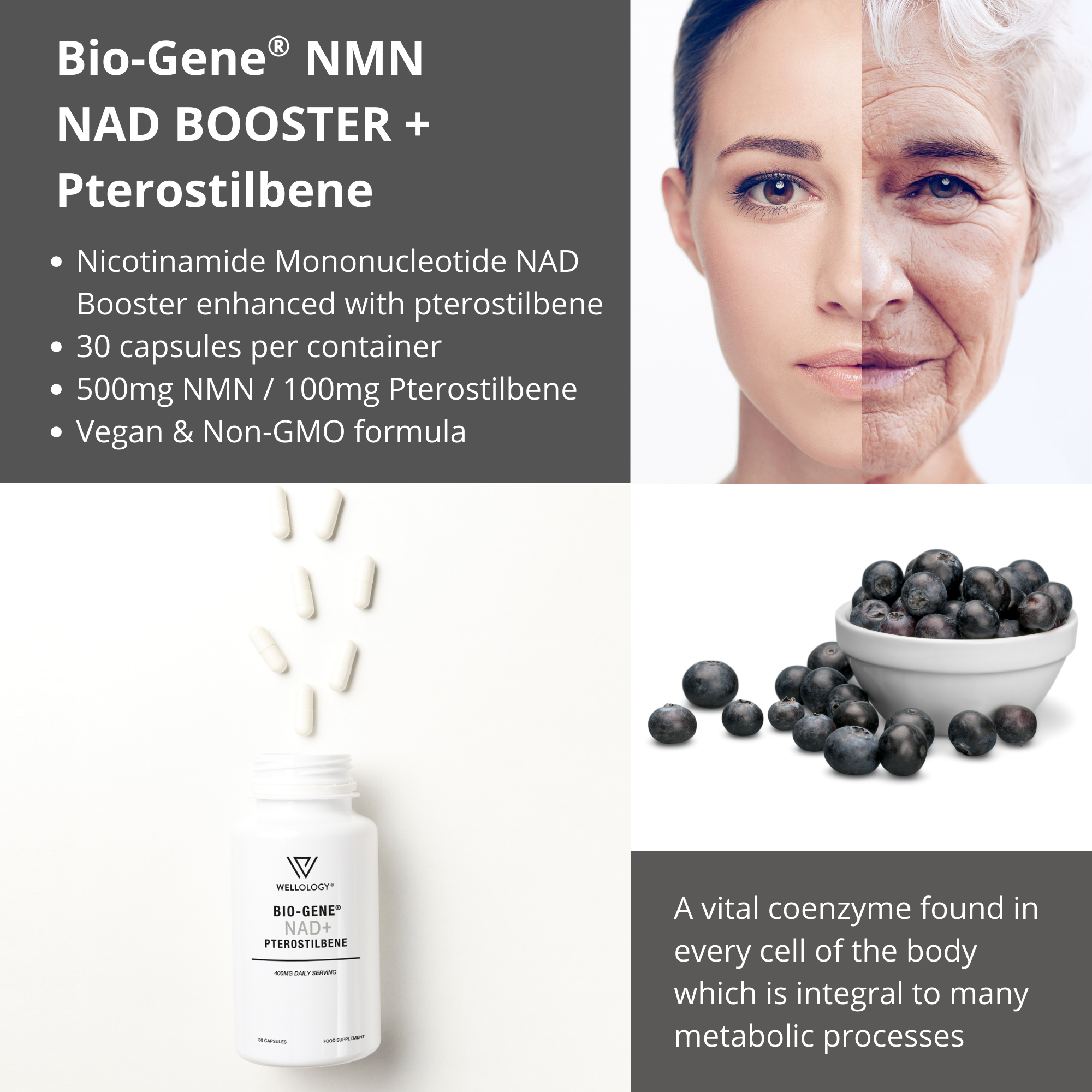 Bio-Gene NMN Pterostilbene