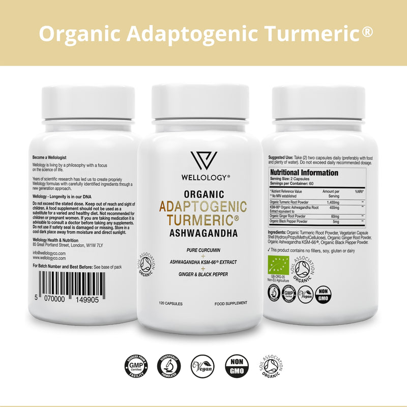 Adaptogenic Turmeric Capsules